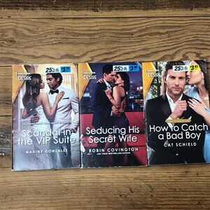 Lot of 3 Harlequin Desire Gold Label Books 2021